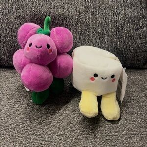 Grapes & Cheese Magnetic Plush